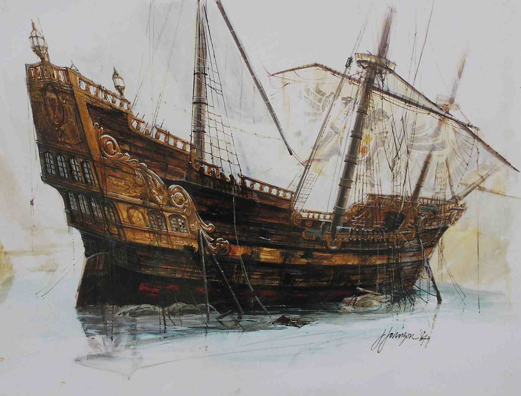 48.%20Goonies ship%20painting 10.5x14