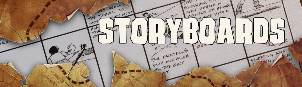 goonies banners production stopryboards